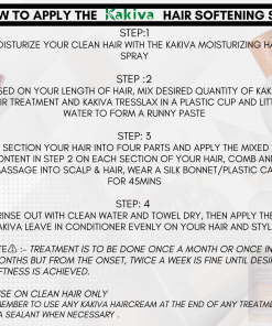 Alternative view of Kakiva Hair Softening Set