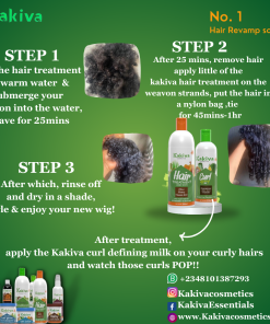 Alternative view of KAKIVA WEAVE/WIG SET