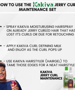 Alternative view of Kakiva Jerry Curl Maintenance Set